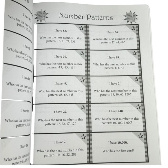 I Have, Who Has? 38 Interactive Card Games for Math Grades 5-6 - Picture 3 of 3